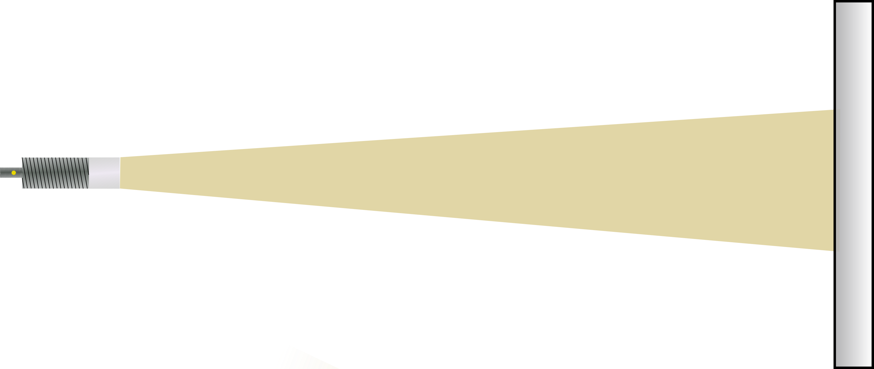 Planar target – Propagation of radar waves (schematic)